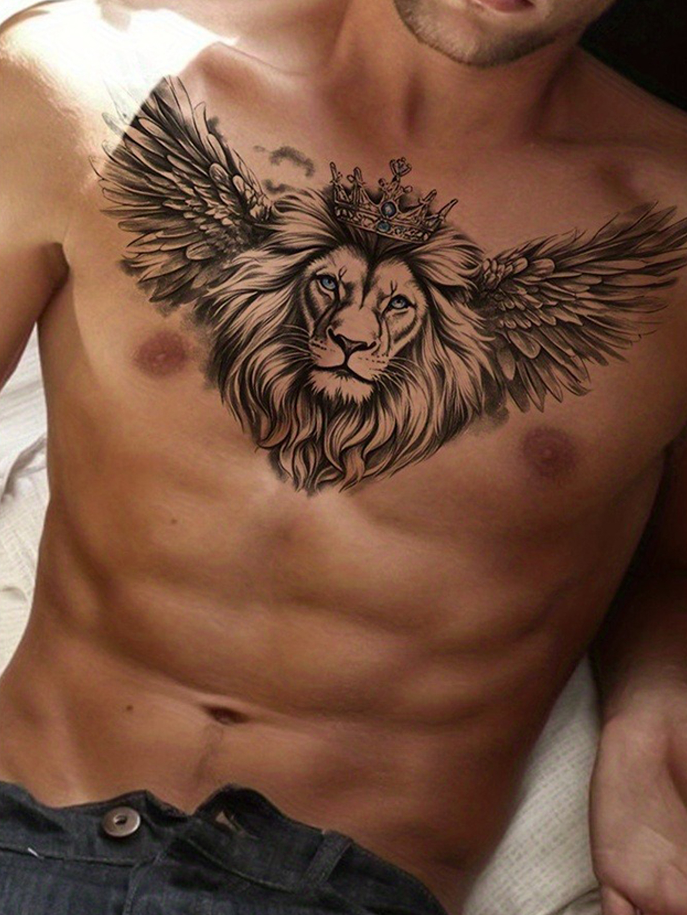 Chest and Back Tattoo Stickers